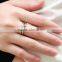 Zircon Stone Fashion Ring 5925 Silver Ring Diamond