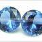 round brilliant cut 8.0mm blue spinel 119# synthetic gemstone