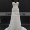 beautiful lace design sweetheart neckline small A-line cording cotton lace bling bling wedding dress