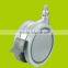 swivel top plate Zinc alloy grey furniture caster / hot sell medical caster(FC3811)
