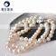 Pearl Jewelry Fresh Water Pearl Three Layer Bracelet White Color Near Round Shape Aaa Quality