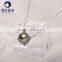 best gift natural 8--9mm tahitian black pearls pendant for sale
