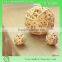 Wicker Garden balls decoration / Christmas ball / Decorating christmas big balls