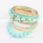 Factory wholesale price handmade bracelet jewelry fashion bracelet,gold bracelet,plastic bracelet
