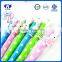 2016 new carton design color ballpen with rabbit animal topper for school