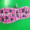 Two color midsole TPR sole girls PINK snow boots CS-12