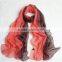 100% silk chiffon scarvs/scarves/ kerchief /headband/hijab