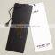 Classic printing set tag black tag and white tag for wrap sweater