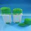 50ml PP deodorant gel container, plastic deodorant stick container,