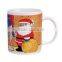 11 OZ White Decal Ceramic Promotional Gift Christmas mug,ceramic mug price