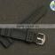 22 24mm Classic Sport Black Silicone Watch Bands Strap Repalcement For Panera i watch