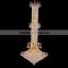 Empire large hotel long chandelier, big size crystal chandelier lighting