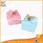 Handmade cardboard paper cup cake box with handle