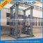 hydraulic guide rail chain lifting cargo lift