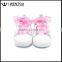 Wholesale Fashion Beautiful Toddler Moccs Floral Baby Shoes