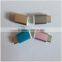 Metal polishing colorful and convenient USB 3.1 type-c male to micro female adapter