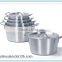kitchen appliance aluminium pots large for sale