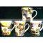 380ml porcelain coffee mug in printed design