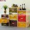 Wine Shop solid wood pine wine package boxes ,storage box
