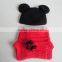 2015 handmade high quality lovely crochet girls dress set