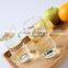 Hot sale China factory promotional high quality hand made small size 150ml decorative clear borosilicate thin glass cup