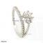 Five Anniversary Diamond Ring Antique Copper Split Rings For Women