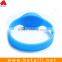 Led light silicone wristband watches with smiling face printed