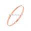 Memories Bangles With Customize Design Word 'HAVE COURAGE TO BE KIND' With 4mm/7mm Width