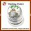 Hot selling souvenir metal sliver plated coin