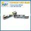 Festoon 5050 3Chip 28mm 2LED Vanity Mirror Lights for Universal Car