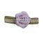 hair decorated pretty flower shape set drill satin ribbon