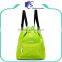Wholesale customized drawstring sports backpack / colorful backpacks with custom logo