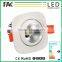 China wholesale adjustable cob plaster/gypsum recessed light
