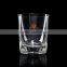 triangle bottom round top unique shaped drinking glass 280ml