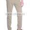 2015 New style 100% cotton beige men latest design cotton pants