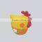 Promotional souvenir decoration ceramic chickens and roosters