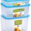 Plastic Food Container with PE lid BPA FREE