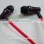 Deep Bass Metal Cheap Colorful Waterproof Shoelace Earphone