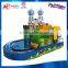 Mini kids outdoor track amusement equipment kiddy indoor amusemnet train track rides