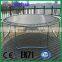 Round Camping Trampoline Combo Bungee Jumping Gym Equipment