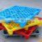 RH-P01 blue pallet 1200*1000*140 mm Capacity 0.5-1ton HDPE single face High quality American Standard Plastic Pallet