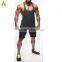 Custom fitness plain stringer vest mens fitness wear