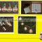 25feet C7/C9 string light 25sockets with 25 incandescent or led bulbs decoration