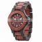 2015 Man Wood Watch Ebony With Red Sandalwood Case And Japan movement