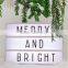 CINEMA LIGHT BOX - DIY Letter Light box-Night light-Wedding Venue Lights-Party Lights