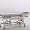 stainless steel hospital ambulance stretcher trolley