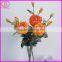 china wholesale multi color PU artificial rose flower