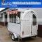 stainless steel mobile food truck/ ice cream cart/ hot dog mobile food car
