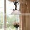 Modern minimalist creative artistic glass wrought iron single-head chandelier,Nordic restaurant meals chandeliers