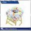 Washable 100% polyester baby high chair cover with mobile phone pocket